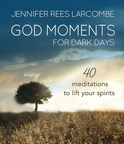 Cover for Jennifer Rees Larcombe · God Moments for Dark Days: 40 meditations to lift your spirits (Gebundenes Buch) [New edition] (2016)
