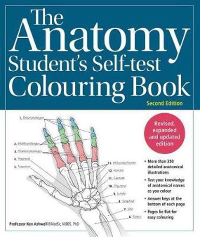 Cover for Ken Ashwell · The Anatomy Student's Self-Test Colouring Book (Taschenbuch) [Second Edition, New edition] (2018)