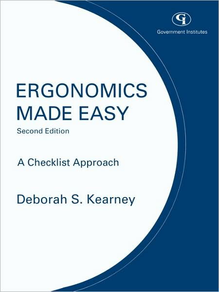Cover for Deborah J. Kearney · Ergonomics Made Easy: A Checklist Approach (Paperback Book) [Second edition] (2008)