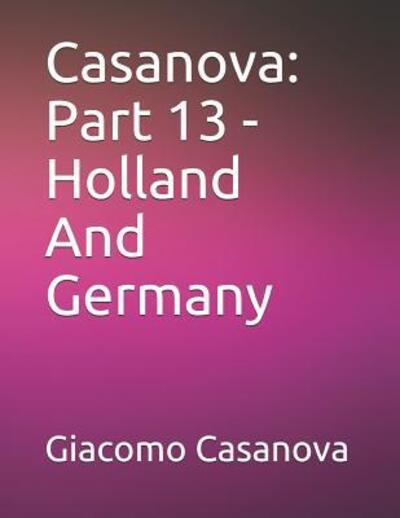 Cover for Giacomo Casanova · Casanova (Paperback Book) (2019)