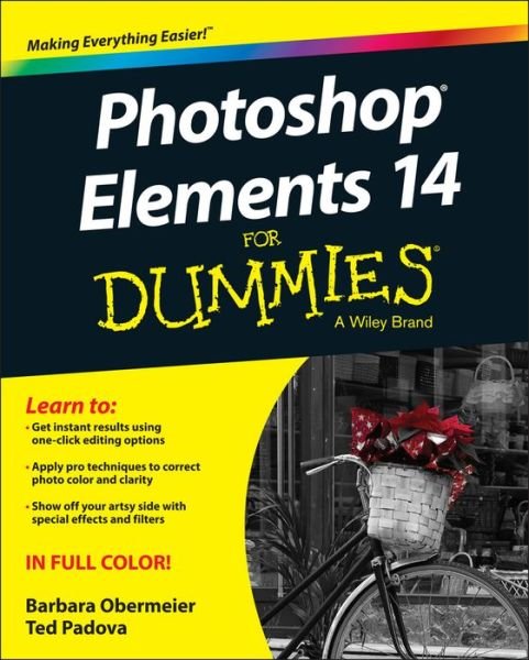 Cover for Obermeier, Barbara (Ventura, CA, Obermeier Design) · Photoshop Elements 14 For Dummies (Pocketbok) (2015)