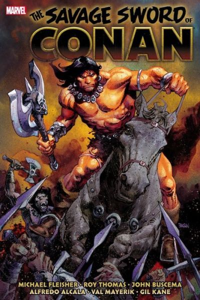 Cover for Michael Fleisher · Savage Sword Of Conan: The Original Marvel Years Omnibus Vol. 6 (Inbunden Bok) (2022)