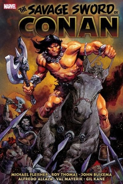 Cover for Michael Fleisher · Savage Sword Of Conan: The Original Marvel Years Omnibus Vol. 6 (Innbunden bok) (2022)