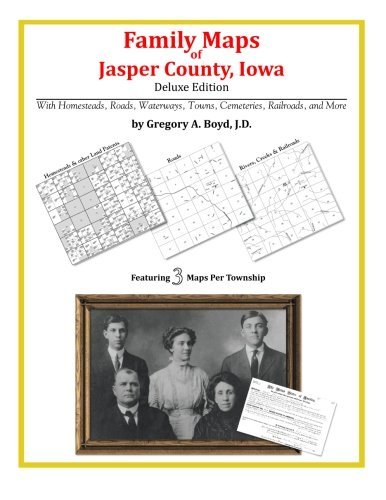 Cover for Gregory A. Boyd J.d. · Family Maps of Jasper County, Iowa (Paperback Bog) (2010)