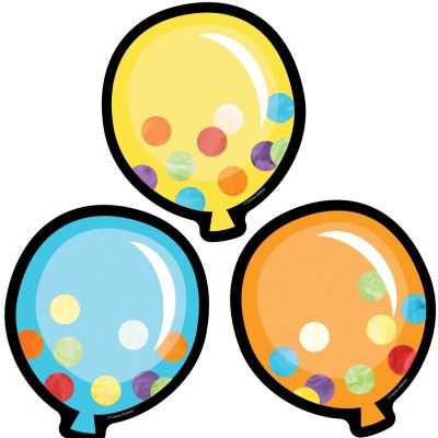 Celebrate Learning Balloons Cut-Outs - Carson-Dellosa Publishing - Inne - Carson Dellosa Education - 9781483841946 - 12 stycznia 2018