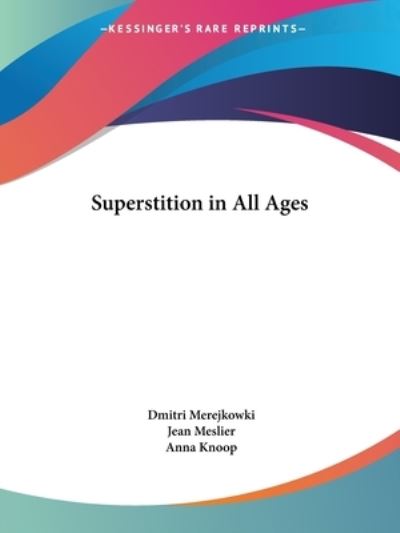 Cover for Jean Meslier · Superstition in All Ages (Paperback Book) (1996)