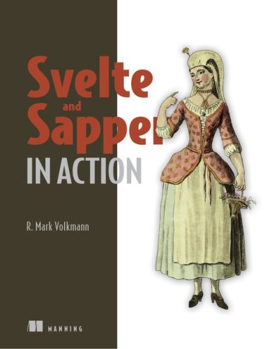 Cover for R. Mark Volkmann · Svelte and Sapper in Action (Paperback Book) (2020)