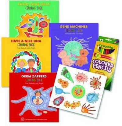 Cover for Balkwill, Fran (Biological Therapeutics Laboratory Icrf) · Enjoy Your Cells Series Coloring Books, 4-Book Gift Set (Paperback Book) (2016)