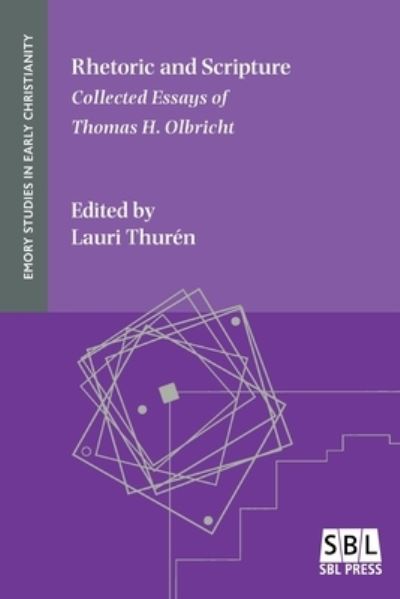 Cover for Thomas H Olbricht · Rhetoric and Scripture (Paperback Book) (2021)