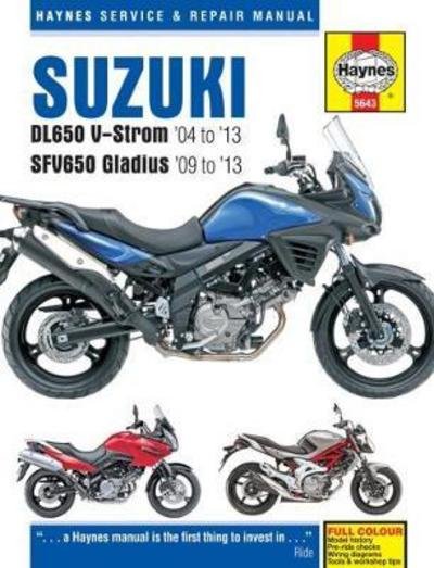 Cover for Matthew Coombs · Suzuki DL650 V-Strom &amp; SFV650 Gladius (04 - 13) (Paperback Book) [New edition] (2018)