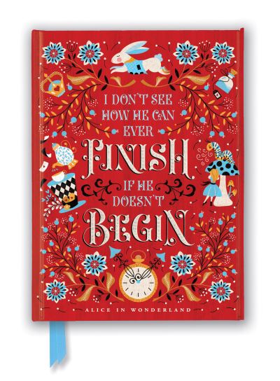 Jenny Zemanek: Alice's Adventures in Wonderland (Foiled Journal) - Flame Tree Notebooks - Flame Tree Studio - Books - Flame Tree Publishing - 9781839648946 - June 28, 2022