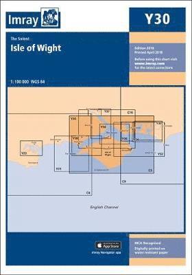 Cover for Imray Laurie Norie &amp; Wilson Ltd · Imray Chart Y30: Isle of Wight - Y Series (Kartor) (2018)