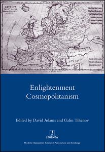 Enlightenment Cosmopolitanism - David Adams - Kirjat - Taylor & Francis Ltd - 9781907747946 - lauantai 31. joulukuuta 2011