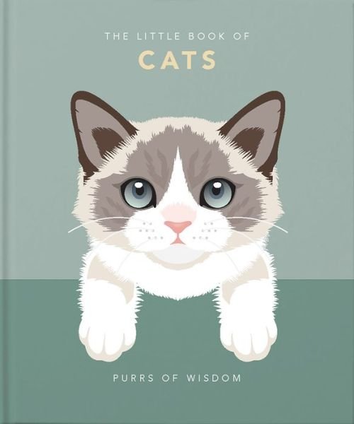 Cover for Orange Hippo! · The Little Book of Cats: Purrs of Wisdom (Inbunden Bok) (2020)