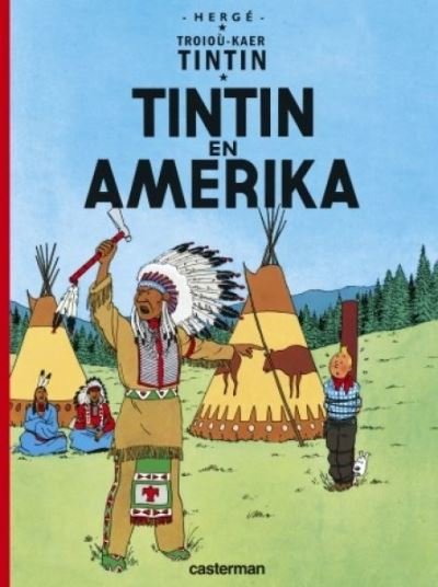 Cover for Herge · Tintin: Tintin En Amerika (Breton) (Innbunden bok) (2017)