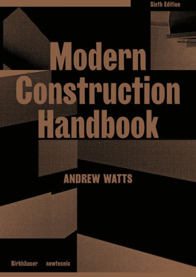 Cover for Andrew Watts · Modern Construction Handbook (Hardcover Book) [6th edition] (2022)