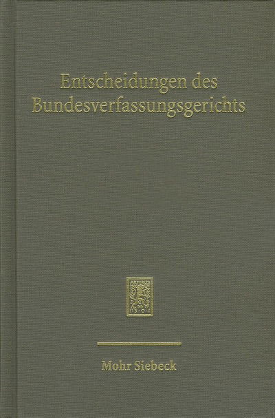 Cover for D. A. Carson · Entscheidungen des Bundesverfassungsgerichts (BVerfGE): Band 105 - Entscheidungen des Bundesverfassungsgerichts (Innbunden bok) (2003)