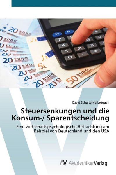 Cover for Schulte-Herbrüggen · Steuersenkungen und (Book) (2012)