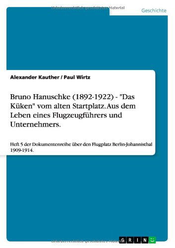 Cover for Kauther · Bruno Hanuschke (1892-1922) - &quot; (Book) [German edition] (2011)