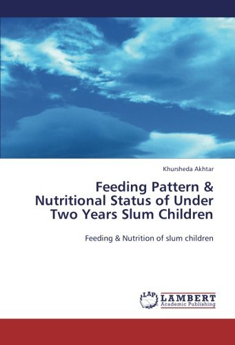 Cover for Khursheda Akhtar · Feeding Pattern &amp; Nutritional Status of Under Two Years Slum Children: Feeding &amp; Nutrition of Slum Children (Pocketbok) (2013)