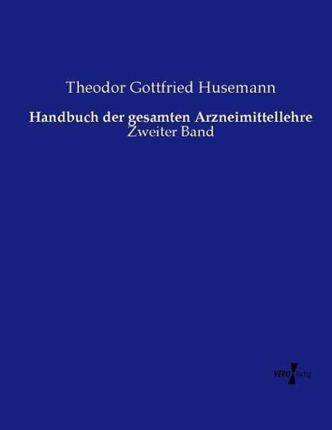 Cover for Husemann · Handbuch der gesamten Arzneimi (Book)
