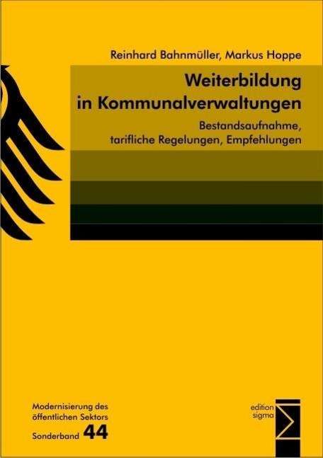 Cover for Bahnmüller · Weiterbildung in Kommunalver (Book)