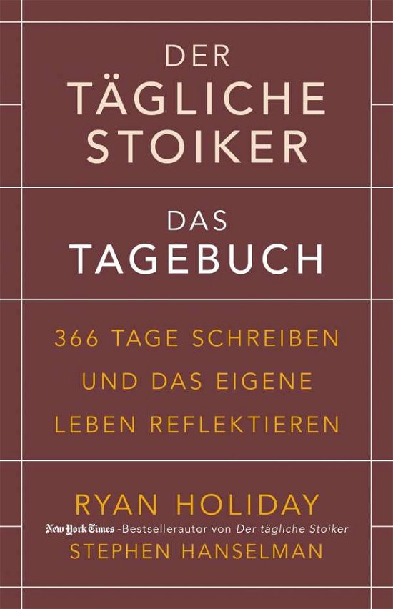 Cover for Holiday · Der tägliche Stoiker - Das Tage (Book)