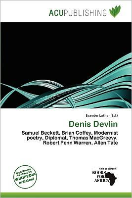 Cover for Evander Luther · Denis Devlin (Book) (2011)