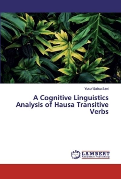 Cover for Sani · A Cognitive Linguistics Analysis o (Book) (2019)