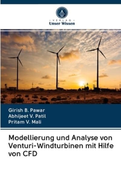 Cover for Girish B Pawar · Modellierung und Analyse von Venturi-Windturbinen mit Hilfe von CFD (Taschenbuch) (2020)