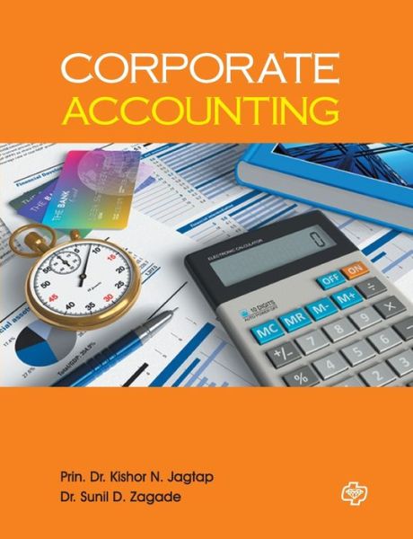 Cover for Kishor Prin Dr Jagtap · Corporate Accounting Dr babasaheb Ambedkar Marathwada University (Paperback Book) (2014)