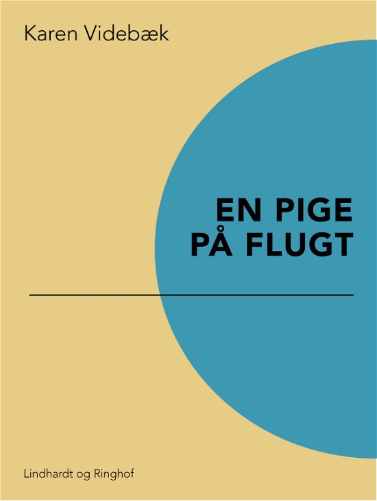 Cover for Karen Videbæk · En pige på flugt (Hæftet bog) [1. udgave] (2018)