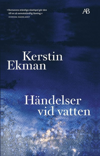 Cover for Kerstin Ekman · Händelser vid vatten (Paperback Bog) (2023)