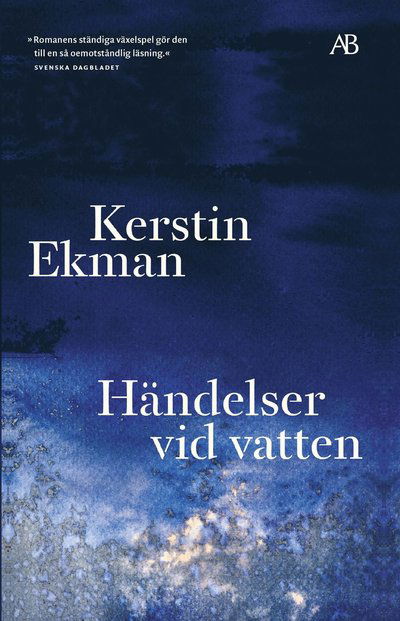 Cover for Kerstin Ekman · Händelser vid vatten (Taschenbuch) (2023)