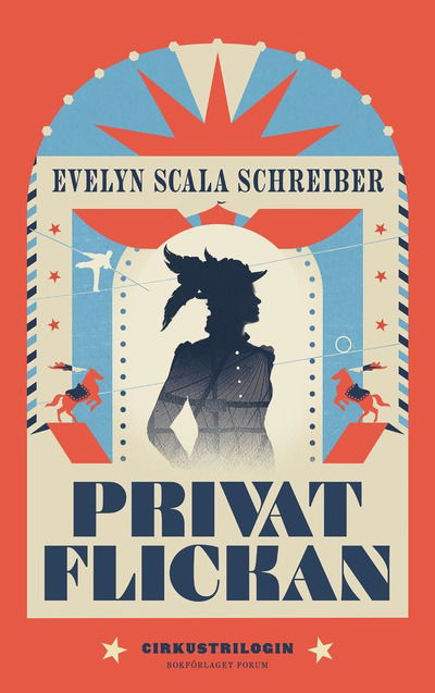 Cover for Evelyn Scala Schreiber · Privatflickan (Hardcover Book) (2025)