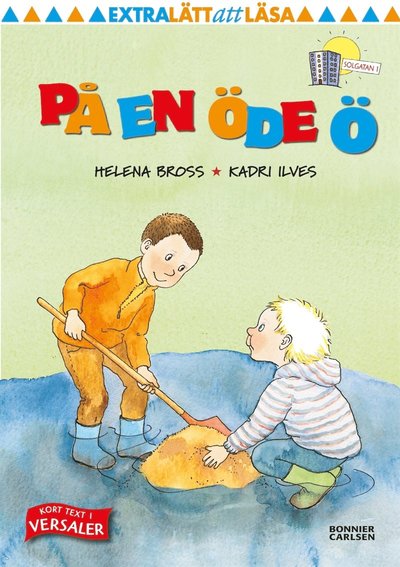 Cover for Helena Bross · Axel och Omar: På en öde ö (PDF) (2015)