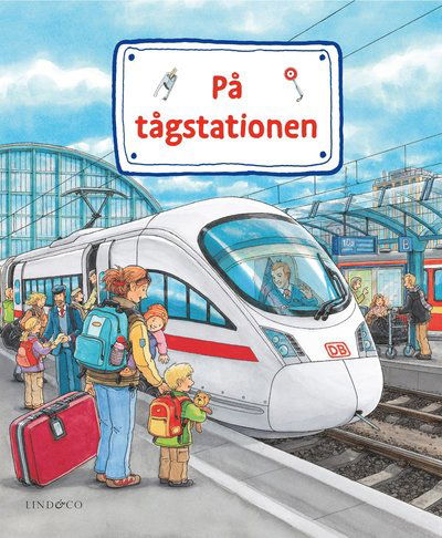 Cover for Susanne Gernhäuser · På tågstationen (Board book) (2018)