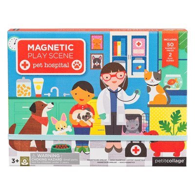 Cover for Petit Collage · Pet Hospital Magnetic Play Scene (ACCESSORY) (2019)