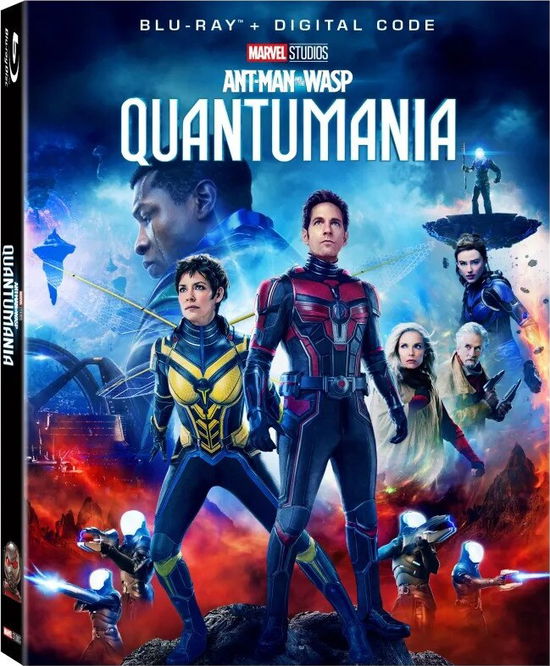 Cover for Ant-man &amp; the Wasp: Quantumania (Blu-Ray) (2023)