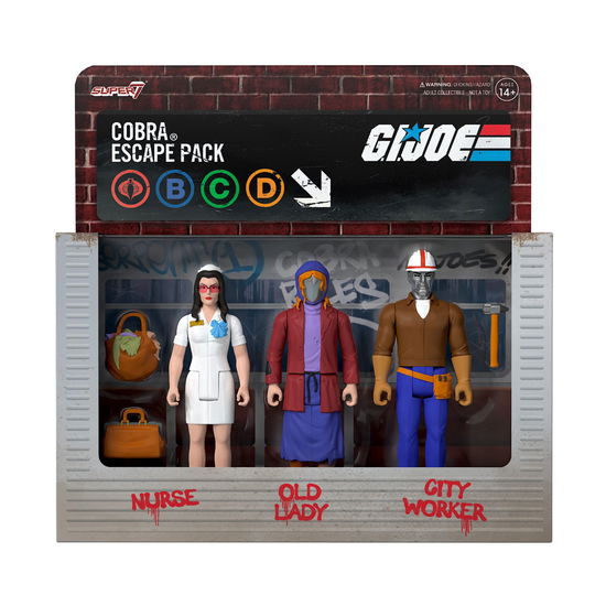 G.i. Joe Reaction Wave 6b - Cobra Escape Pack (MERCH) (2023)