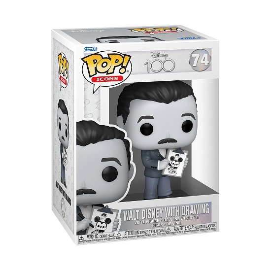 Cover for Funko Pop! Icons: · D100- Walt W/drawing (Funko POP!) (2023)
