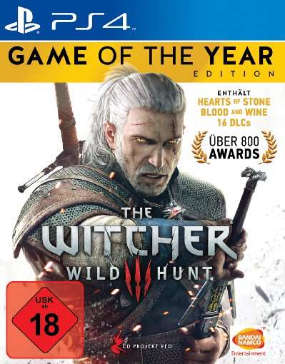 Cover for Ps4 · The Witcher 3: Wild Hunt (GOTY) (PS4) (2016)