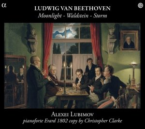 Cover for Beethoven / Lubimov,alexei · Moonlight Waldstein Storm (CD) (2013)