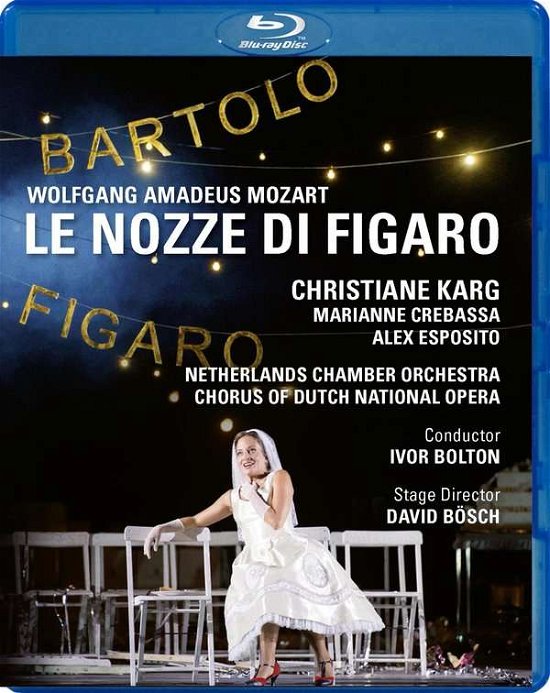 Cover for Wolfgang Amadeus Mozart · Le Nozze Di Figaro: Netherlands Chamber Orchestra (bolton) (Blu-Ray) (2020)