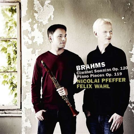 Cover for Nicolai Pfeffer &amp; Felix Wahl · Brahms: Clarinet Sonatas Op.120 / Piano Pieces Op. 119 (CD) (2018)