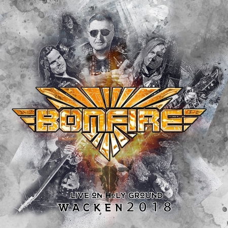 Cover for Bonfire · Wacken 2018 Live On Holy Ground (CD) (2019)