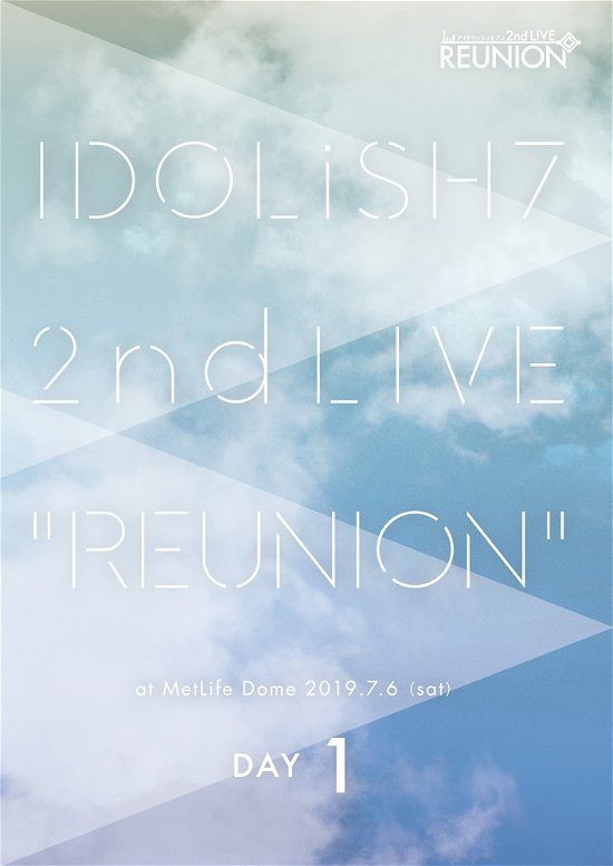 Cover for Idolish7/trigger / Re:vale/z · Idolish7 2nd Live[reunion] Day1 (MDVD) [Japan Import edition] (2020)