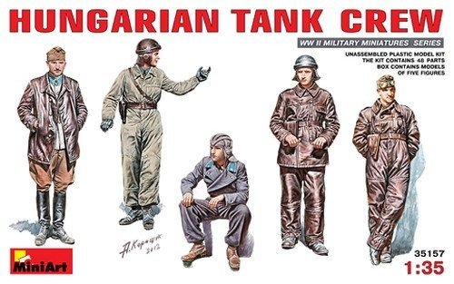 Cover for MiniArt · Hungarian Tank Crew (Leksaker)
