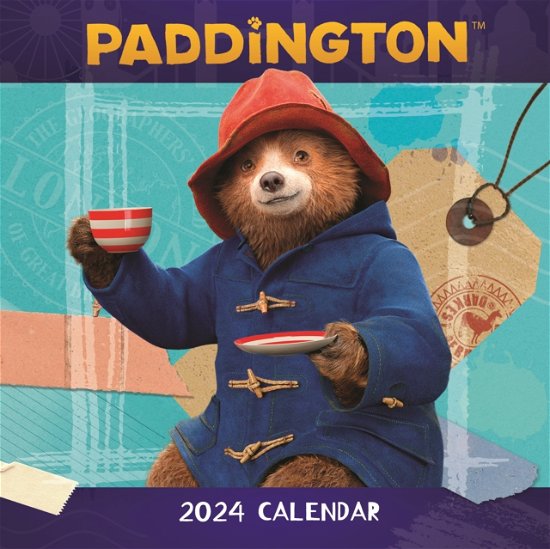 Paddington Bear Movie Square Wall Calendar 2024 (Calendar) (2023)