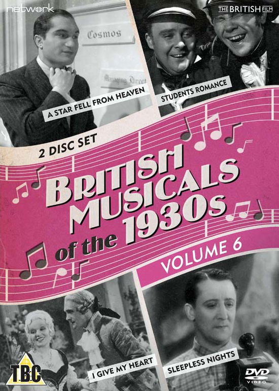 British Musicals of the 1930s Vol 6 · I Give My Heart / Sleepless Nights / A Star Fell From Heaven / Facing The Music (DVD) (2016)